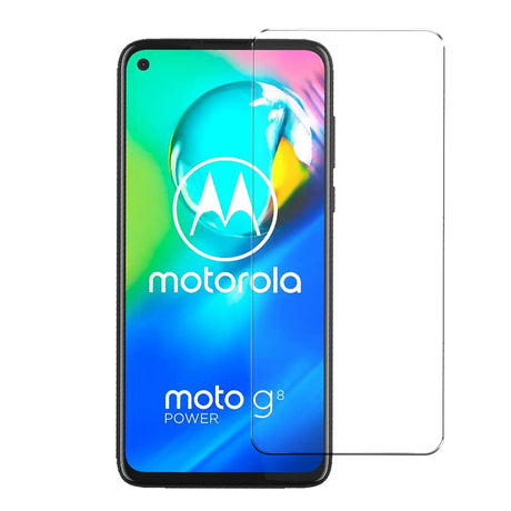 Kratzfeste und bruchsichere 9H Panzerfolie für Motorola Moto G8 Power