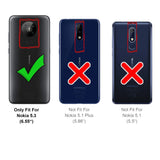 Kratzfeste und bruchsichere 9H Panzerfolie für Nokia 5.3