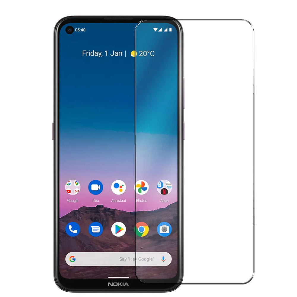 Kratzfeste und bruchsichere 9H Panzerfolie für Nokia 5.4
