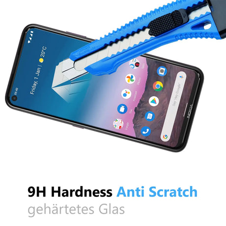 Kratzfeste und bruchsichere 9H Panzerfolie für Nokia 5.4