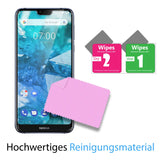 Kratzfeste und bruchsichere 9H Panzerfolie für Nokia 7.1 Plus