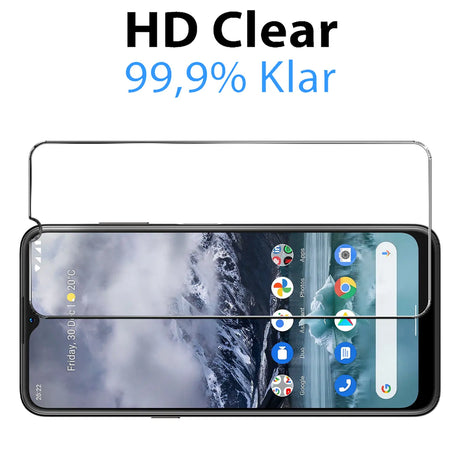 Kratzfeste und bruchsichere 9H Panzerfolie für Nokia G11 / G21