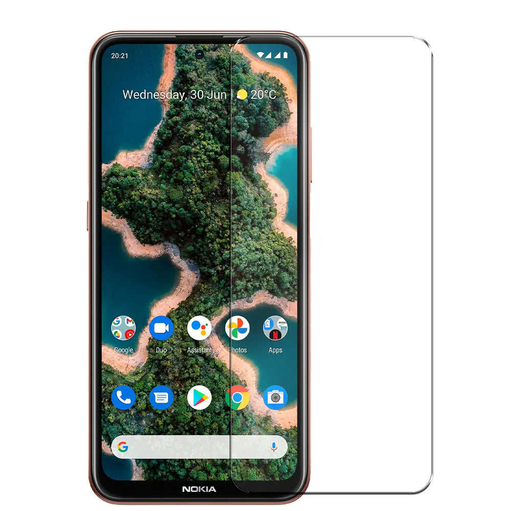 Kratzfeste und bruchsichere 9H Panzerfolie für Nokia X20 / X10