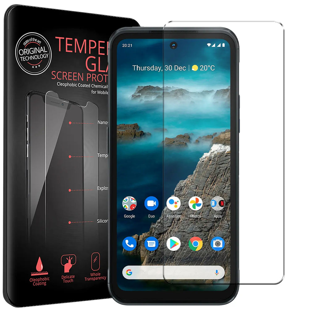 Kratzfeste und bruchsichere 9H Panzerfolie für Nokia XR20