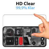 Kratzfeste und bruchsichere 9H Panzerfolie für Nothing Phone 2