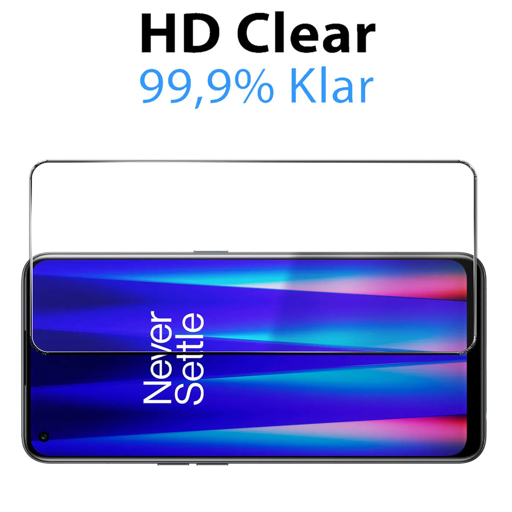 Kratzfeste und bruchsichere 9H Panzerfolie für OnePlus Nord CE 2 5G