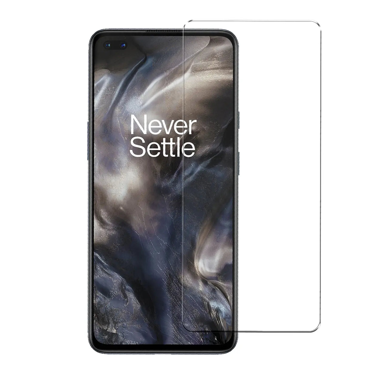 Kratzfeste und bruchsichere 9H Panzerfolie für OnePlus Nord