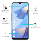 Kratzfeste und bruchsichere 9H Panzerfolie für OPPO A16 / A16s