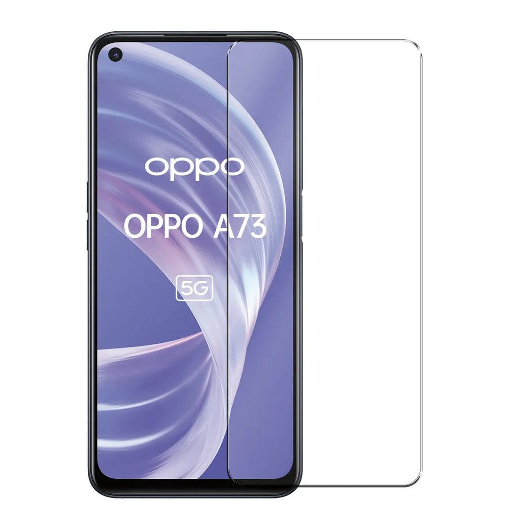 Kratzfeste und bruchsichere 9H Panzerfolie für Oppo A73 5G