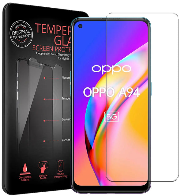 Kratzfeste und bruchsichere 9H Panzerfolie für Oppo A94 5G