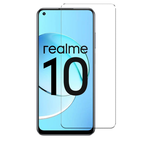 Kratzfeste und bruchsichere 9H Panzerfolie für Realme 10 4G