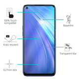 Kratzfeste und bruchsichere 9H Panzerfolie für Realme 6 / Realme 6S