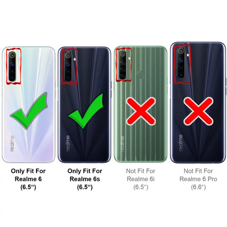 Kratzfeste und bruchsichere 9H Panzerfolie für Realme 6 / Realme 6S