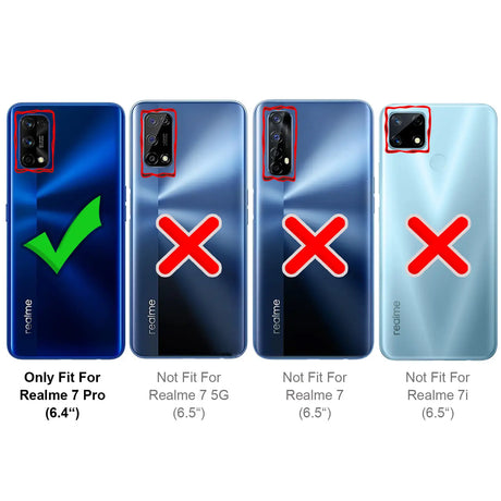 Kratzfeste und bruchsichere 9H Panzerfolie für Realme 7 Pro