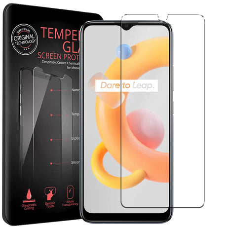 Kratzfeste und bruchsichere 9H Panzerfolie für Realme C11