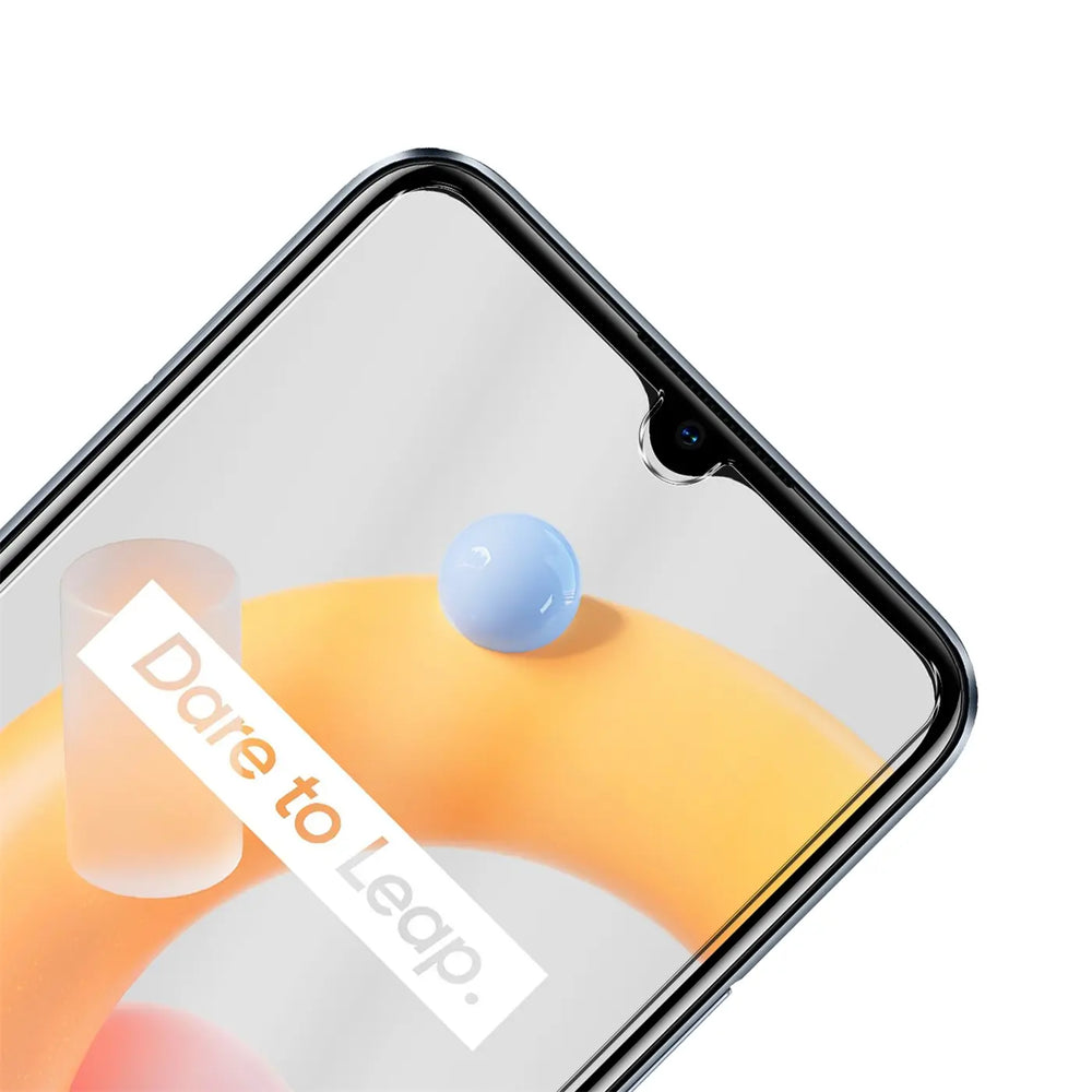 Kratzfeste und bruchsichere 9H Panzerfolie für Realme C11