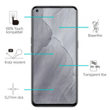 Kratzfeste und bruchsichere 9H Panzerfolie für Realme GT 5G