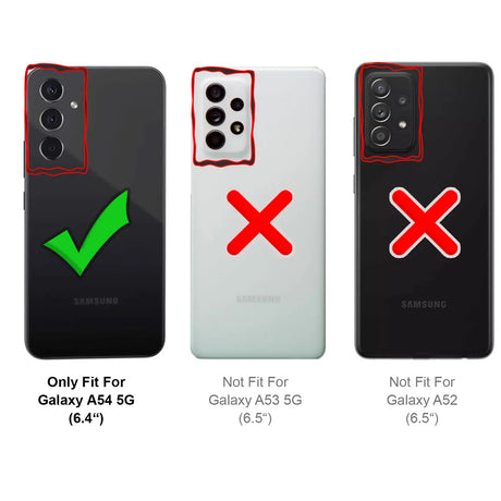 Kratzfeste und bruchsichere 9H Panzerfolie für Samsung Galaxy A54 5G