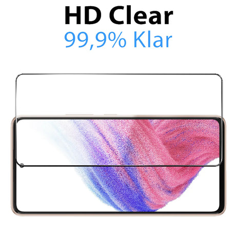 Kratzfeste und bruchsichere 9H Panzerfolie für Samsung Galaxy A54 5G