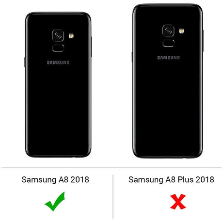 Kratzfeste und bruchsichere 9H Panzerfolie für Samsung Galaxy A8 2018