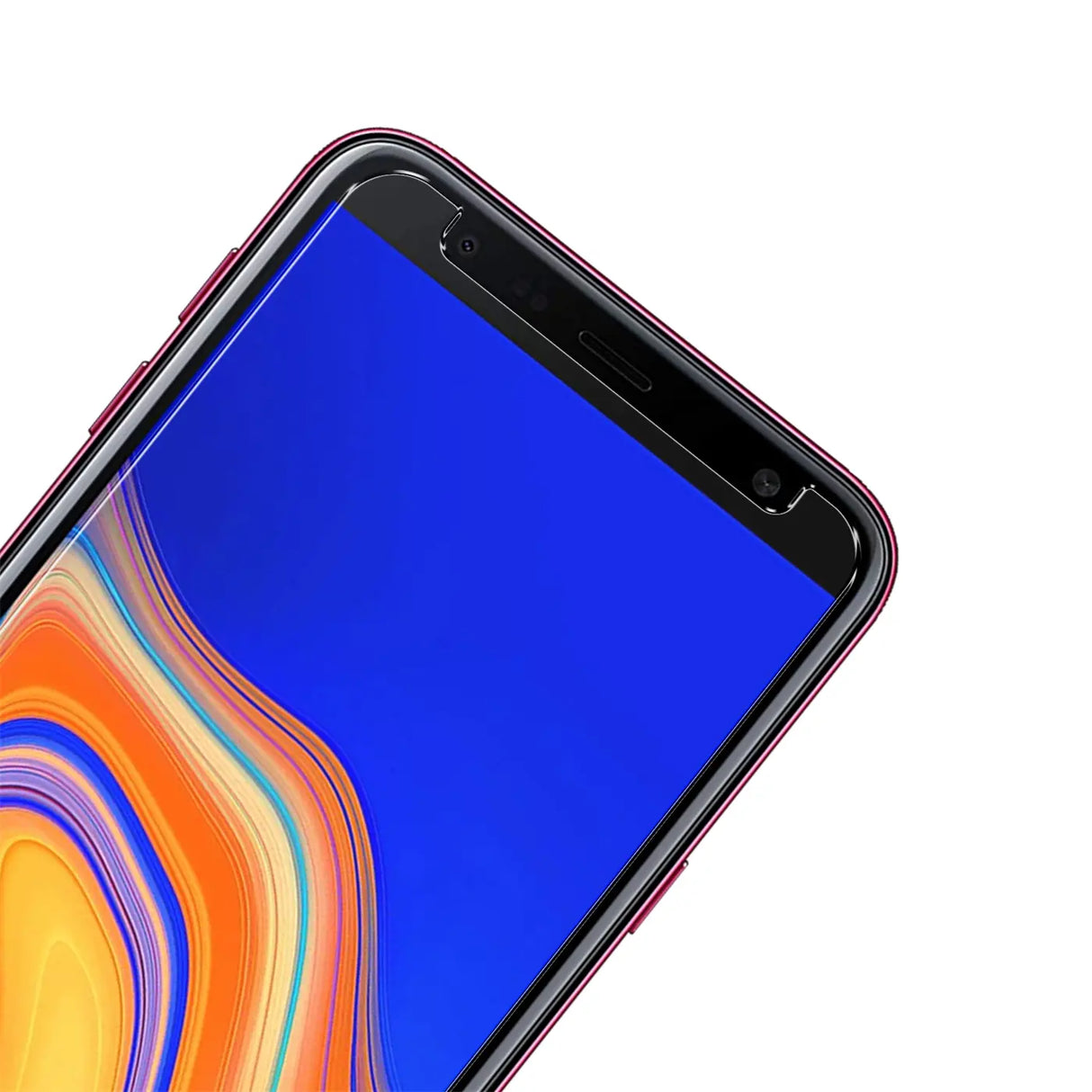 Kratzfeste und bruchsichere 9H Panzerfolie für Samsung Galaxy J4 Plus