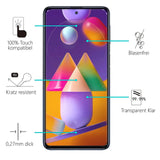 Kratzfeste und bruchsichere 9H Panzerfolie für Samsung Galaxy M31s