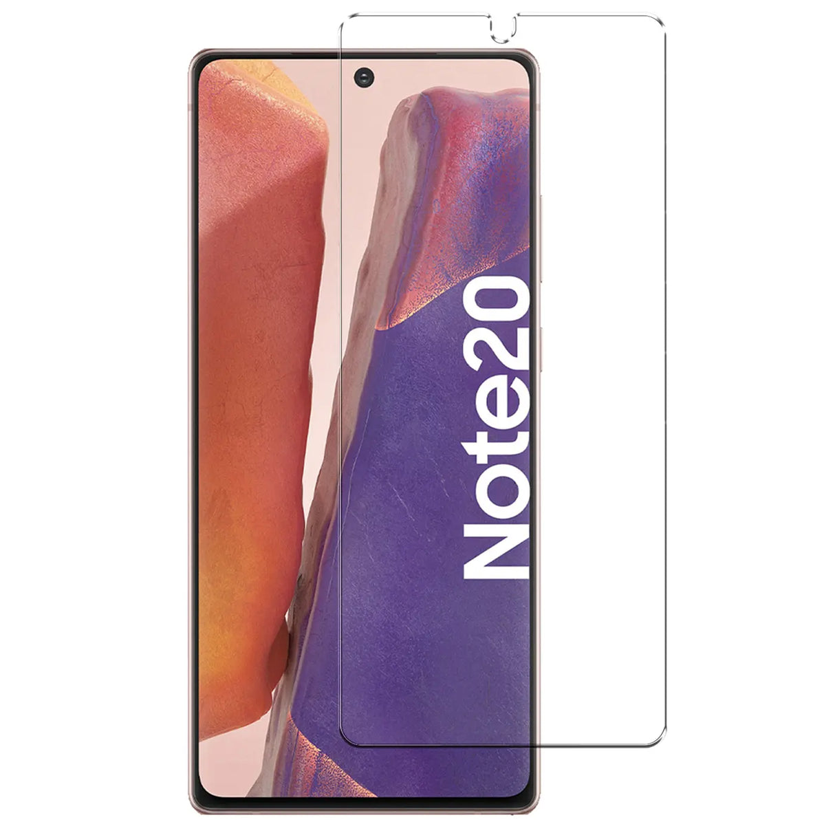 Kratzfeste und bruchsichere 9H Panzerfolie für Samsung Galaxy Note 20