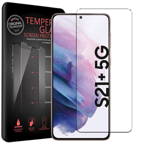 Kratzfeste und bruchsichere 9H Panzerfolie für Samsung Galaxy S21 Plus