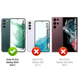 Kratzfeste und bruchsichere 9H Panzerfolie für Samsung Galaxy S23 Plus