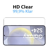 Kratzfeste und bruchsichere 9H Panzerfolie für Samsung Galaxy S24 Plus