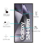 Kratzfeste und bruchsichere 9H Panzerfolie für Samsung Galaxy S24 Ultra