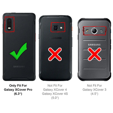 Kratzfeste und bruchsichere 9H Panzerfolie für Samsung Galaxy Xcover Pro