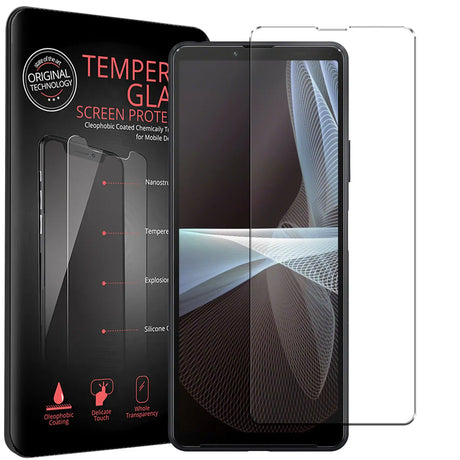 Kratzfeste und bruchsichere 9H Panzerfolie für Sony Xperia 10 III