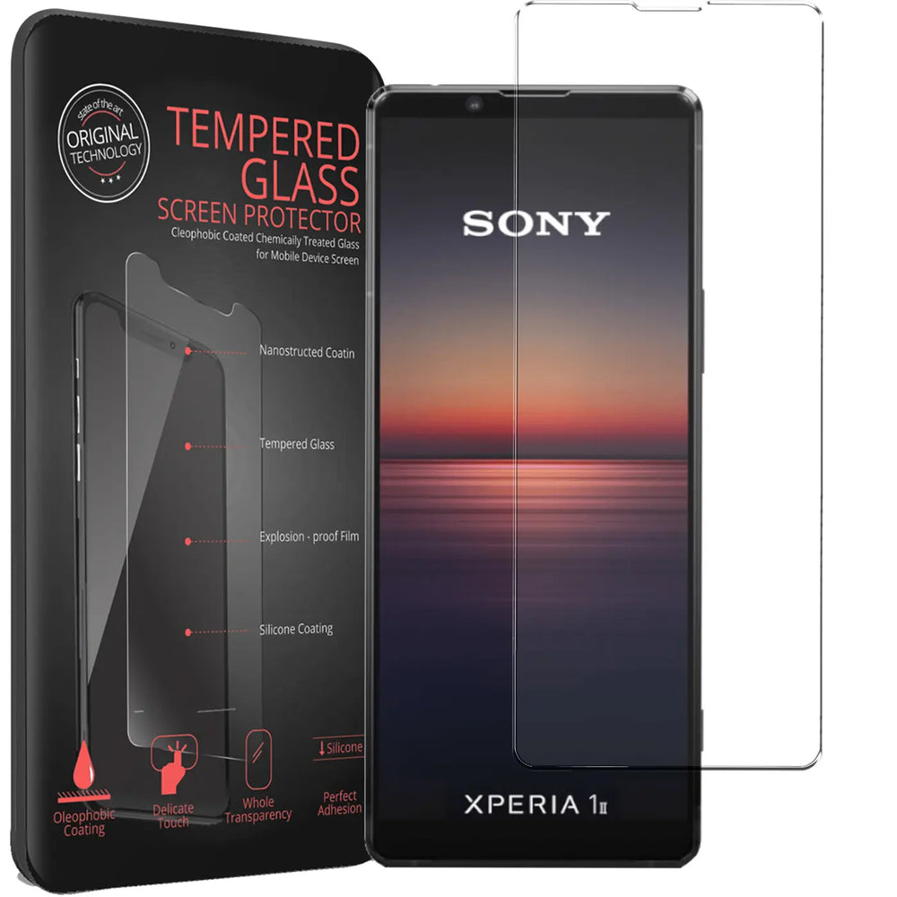 Kratzfeste und bruchsichere 9H Panzerfolie für Sony Xperia 1 II