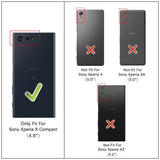 Kratzfeste und bruchsichere 9H Panzerfolie für Sony Xperia X Compact