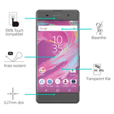 Kratzfeste und bruchsichere 9H Panzerfolie für Sony Xperia XA