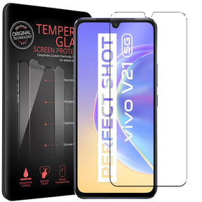 Kratzfeste und bruchsichere 9H Panzerfolie für Vivo V21 5G