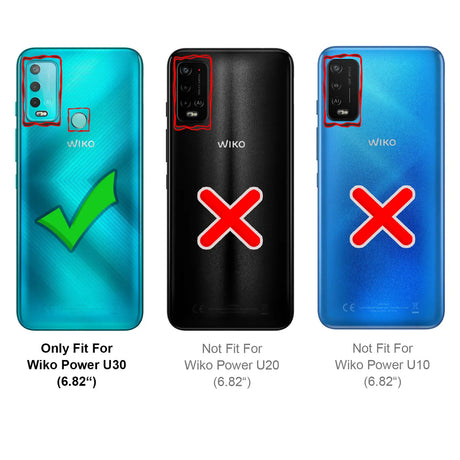 Kratzfeste und bruchsichere 9H Panzerfolie für Wiko Power U30