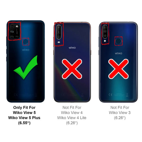 Kratzfeste und bruchsichere 9H Panzerfolie für Wiko View 5 / View 5 Plus