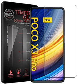 Kratzfeste und bruchsichere 9H Panzerfolie für Xiaomi Poco X3 Pro