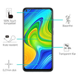 Kratzfeste und bruchsichere 9H Panzerfolie für Xiaomi Redmi Note 9