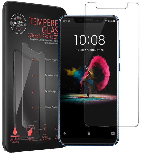 Kratzfeste und bruchsichere 9H Panzerfolie für ZTE Axon 9 Pro
