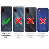 Kratzfeste und bruchsichere 9H Panzerfolie für ZTE Blade A51