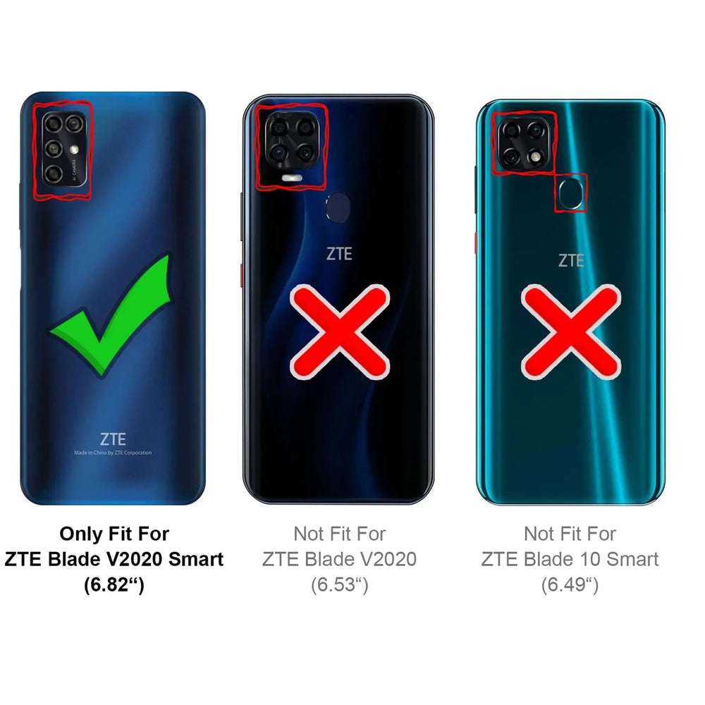 Kratzfeste und bruchsichere 9H Panzerfolie für ZTE Blade V2020 Smart