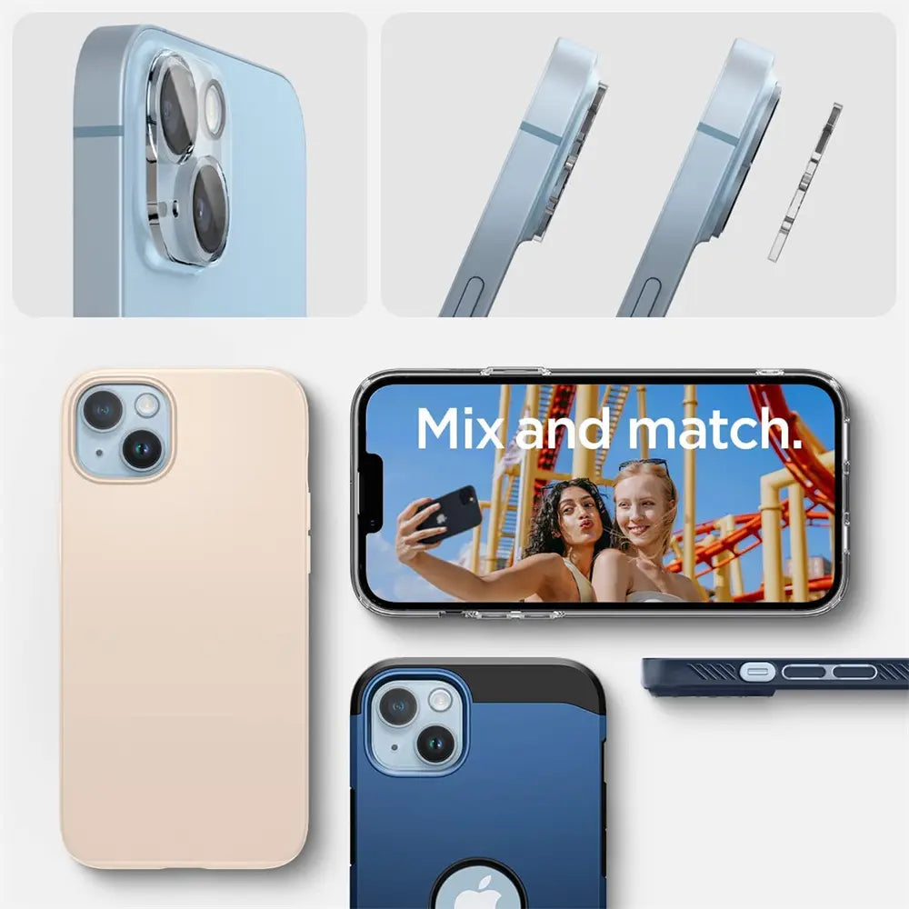 iPhone 14 Kameraschutzglas, 9H, transparent, Nahaufnahme, iPhone 14.