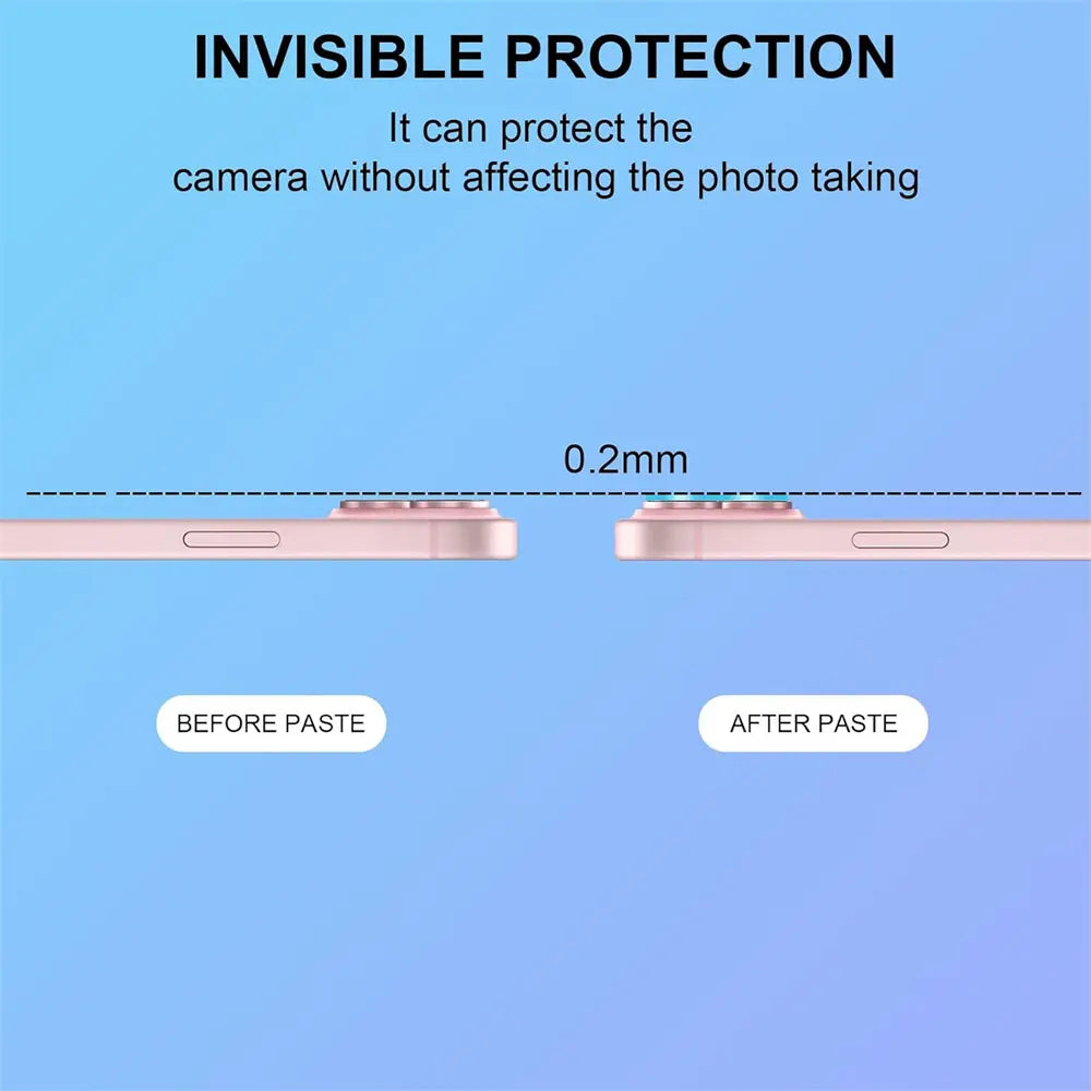 Kratzfestes Schutzglas für die Kamera für iPhone 15 Pro / 15 Pro Max