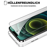 Kratzfestes Panzerglas für iPhone 15 Pro Max mit Blickschutz