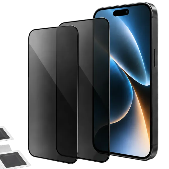 iPhone 18 Pro Max - Blickschutz Panzerglas 9H 2er-Set