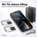 iPhone 18 Pro Max - Blickschutz Panzerglas 9H 2er-Set
