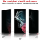 Kratzfestes Panzerglas für Samsung Galaxy S25+ mit Blickschutz